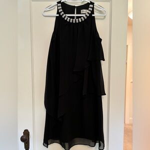 Black Cocktail Dress, Size 10, Eliza J